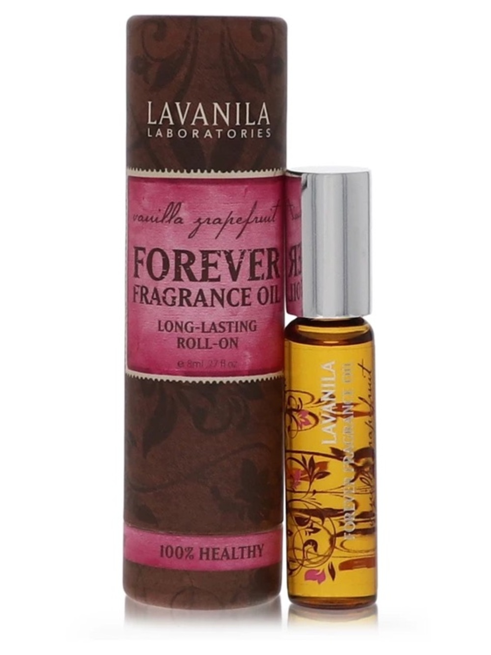 Lavanila Forever Fragrance Oil Roll-On — Vanilla Grapefruit (Pink)